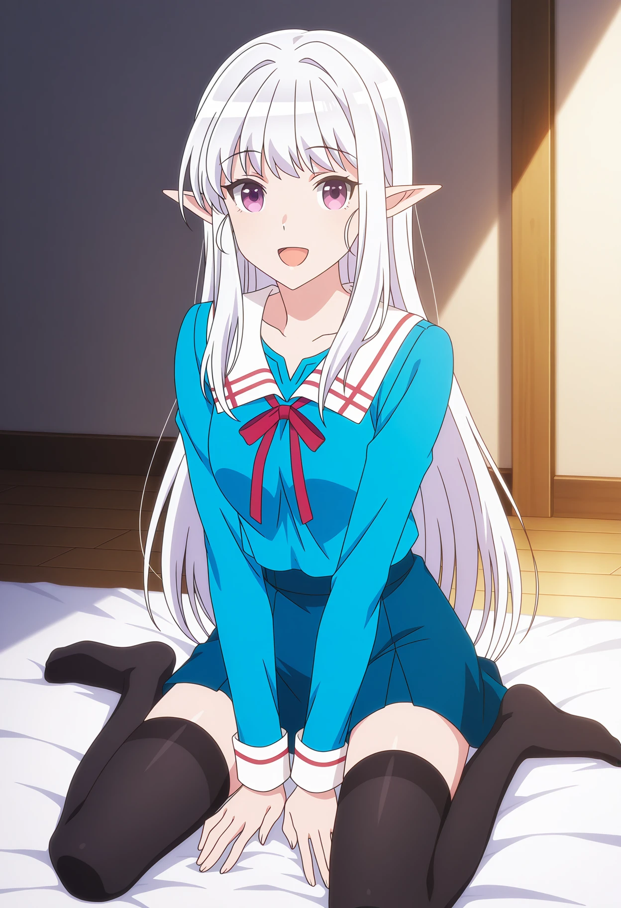 Welcome to Japan, Ms. Elf!_Mariabelle丨欢迎来到日本，精灵小姐。_玛莉丨日本へようこそエルフさん。_マリー Illustrious