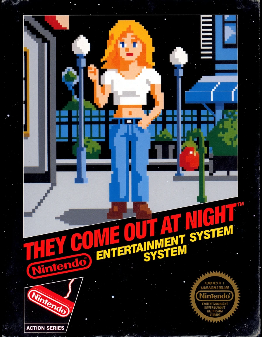 Vintage NES - 1980's Classic Nintendo Flux1-Dev