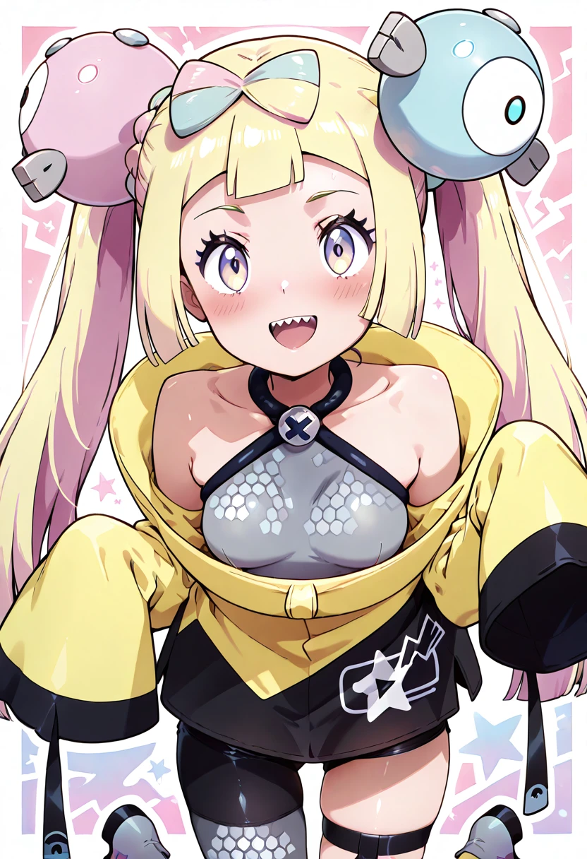 Sexy girls wearing (big diaper), ((bowsette)), busty, (big breasts), wide hips, ((latex)), stockings, fishnets, corsets, (hypnotized expression), ((hypnotic)), ((magical)), (blushing), ((embarrassed expression)), pleasure, ((orgasmic)), smiling, colorful, stage, stage lights, (magic fog), ((mommydom)), ((bounce castle)), (inflatables)