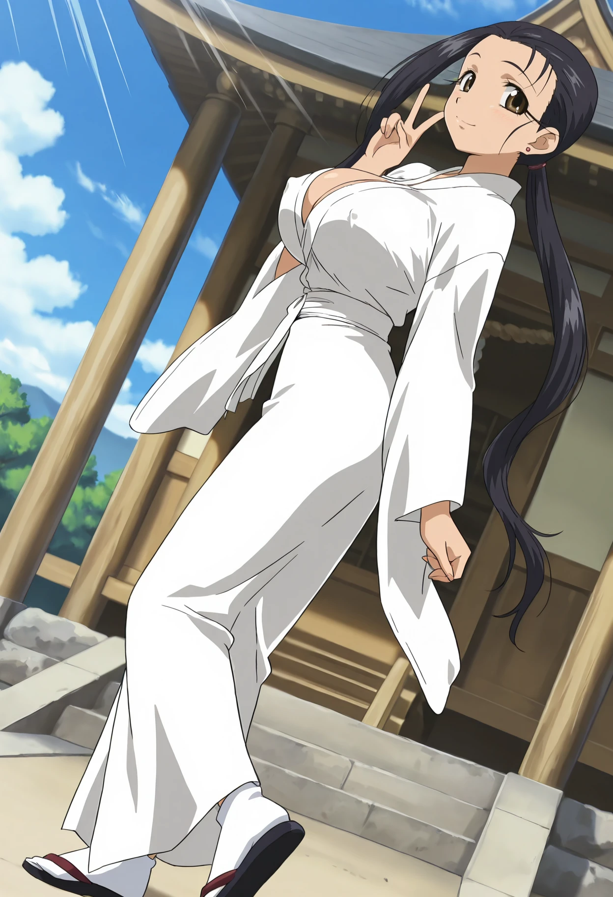 Amanogawa miyako/天川京(あまえないでよっ!!、Ah My Buddha!!) Illustrious_v1.0