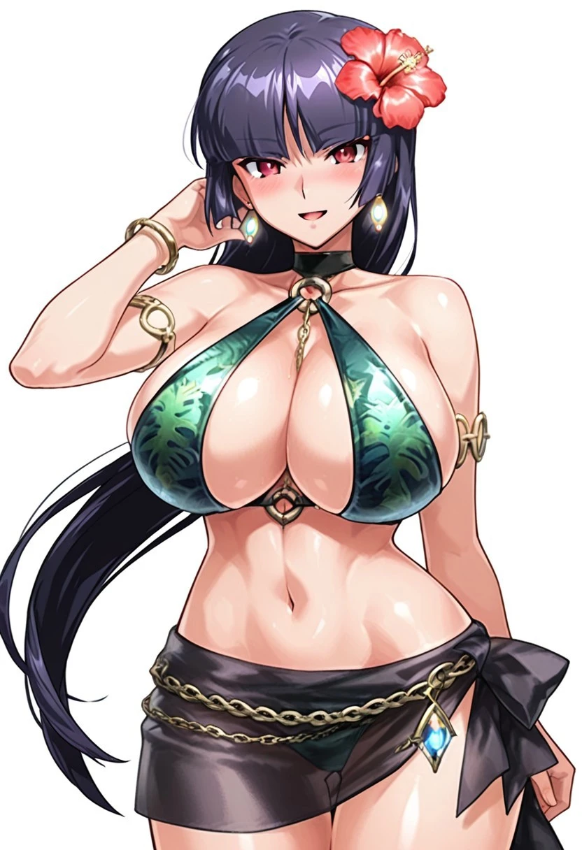 Undying Flower Yatsu Murasaki Costume - Action Taimanin [ Illustrious / Pony ] Pony