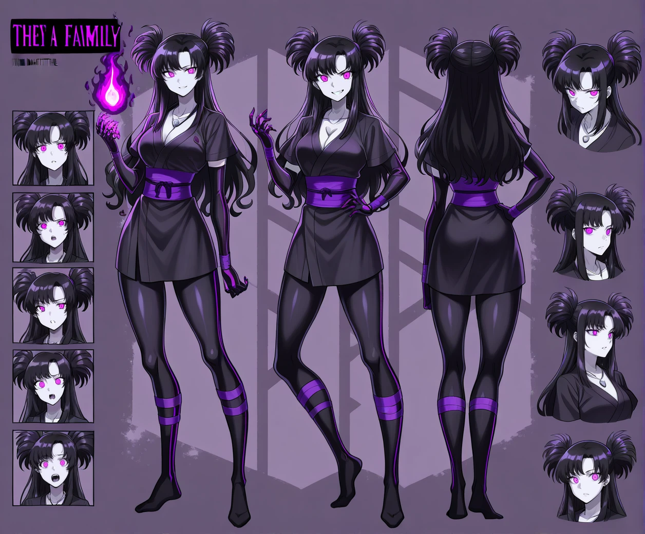 1girl, solo, masterpiece, best_quality, absurdres, perfect quality, high quality ,BREAK
reference sheet, multiple views, Front and Side view standing pose, Concept Art, BREAK
Design a disciplined martial artist with psychic abilities. This character has a sleek, modern gi with a black and white color scheme, and their fighting style is fast and efficient. The characterâs hair is short and dark, and their expression is always calm, like a true warrior. However, their aura is glowing faintly with psychic energy, hinting at their powers that allow them to control their opponents' movements briefly or strike from a distance. They are wearing a silver pendant around their neck, a family heirloom. The background features a rocky cliff with psychic energy cracks in the ground,BREAK,
<lora:Street_fighter_6_Takeshi_ArtStyle:1>