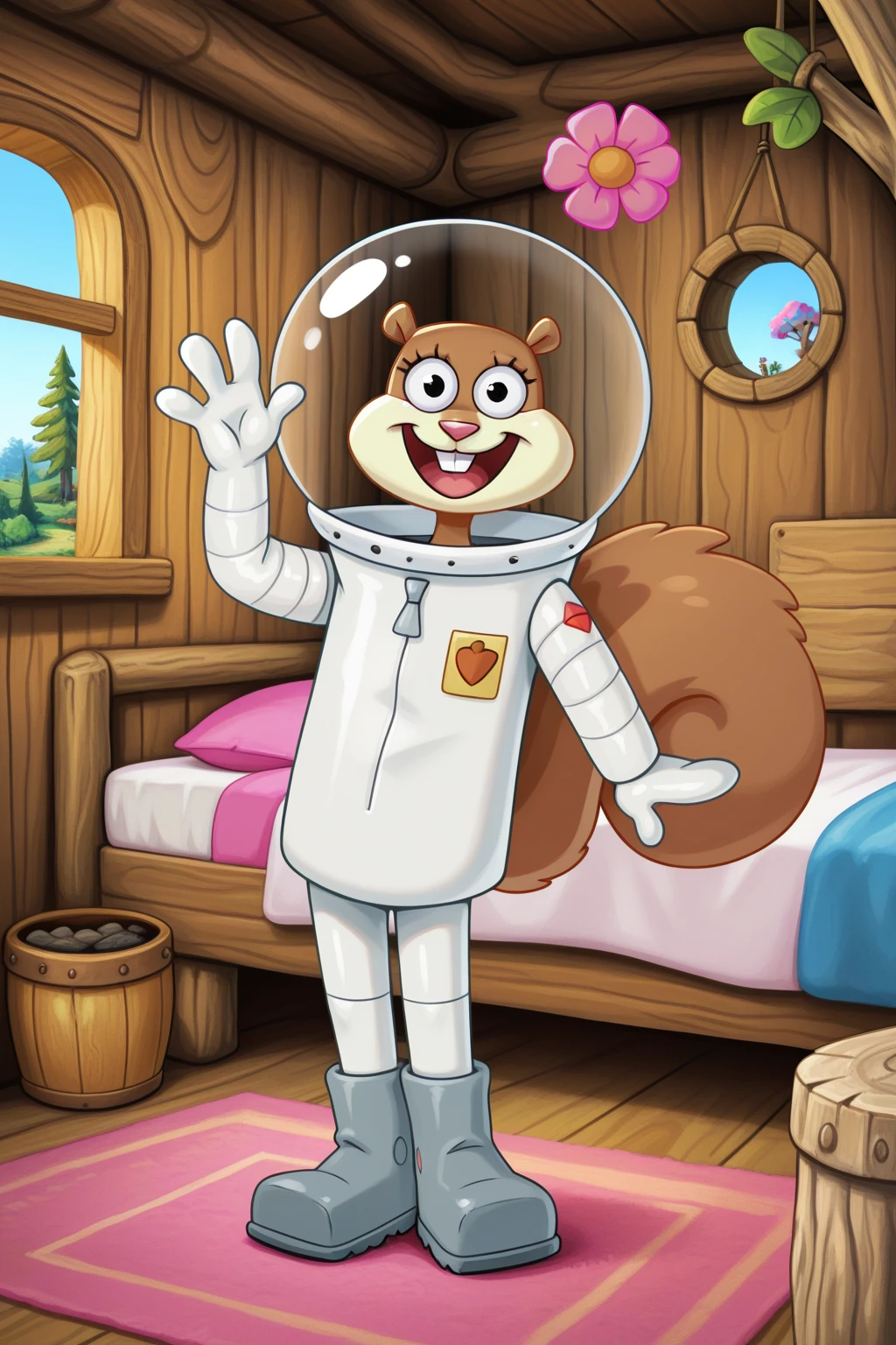 Sandy Cheeks // Illustrious Character LoRA // Spongebob Squarepants