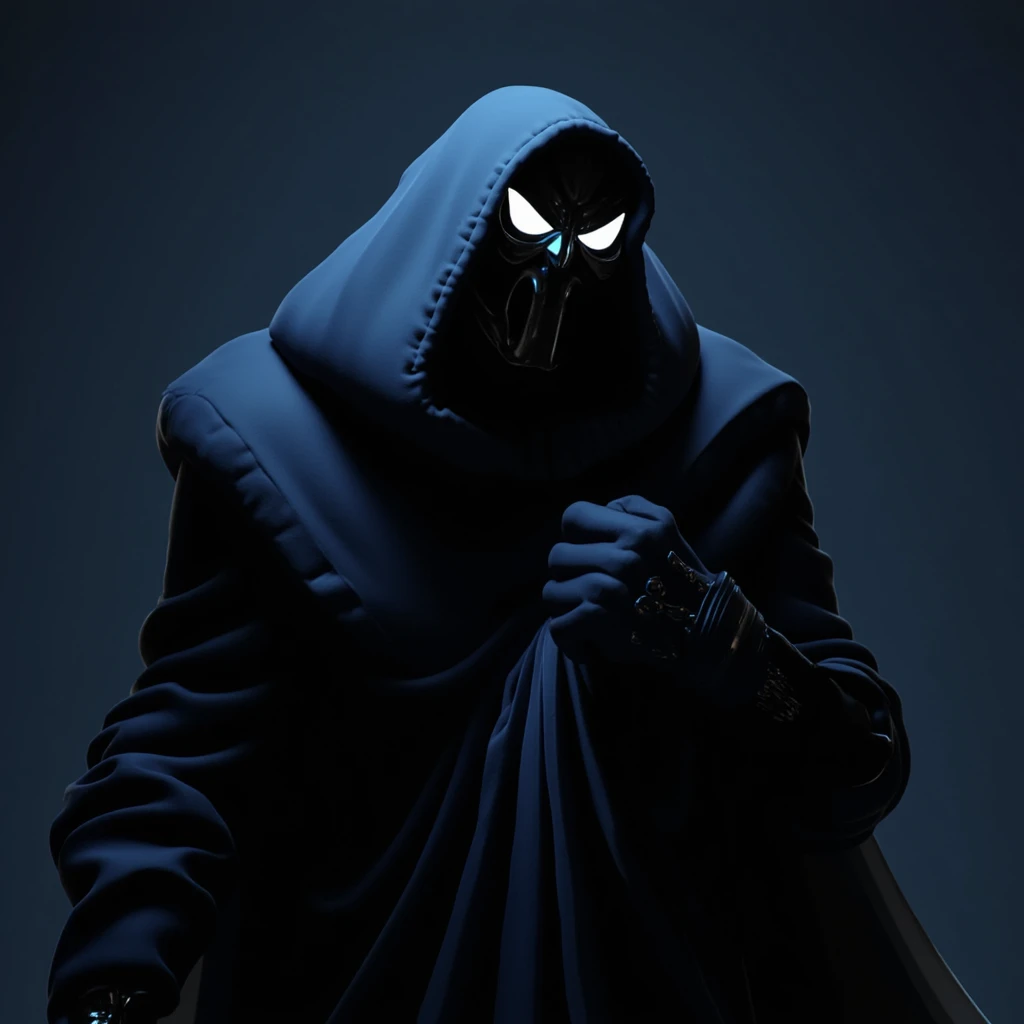 UHD, 4k, ultra detailed, cinematic, a photograph of <lora:Gotham City Batman Animated style v2:0.8>
3D Phantasm Mask In Gotham City a man in a hoodie with a hook like hand Batman The Animated Series Style, solo, upper body, signature, hood, armor, mask, cloak, hood up, cape, night, glowing, glowing eyes, white eyes, black cloak, gauntlets, dark, hooded cloak, epic, beautiful lighting, inpsiring