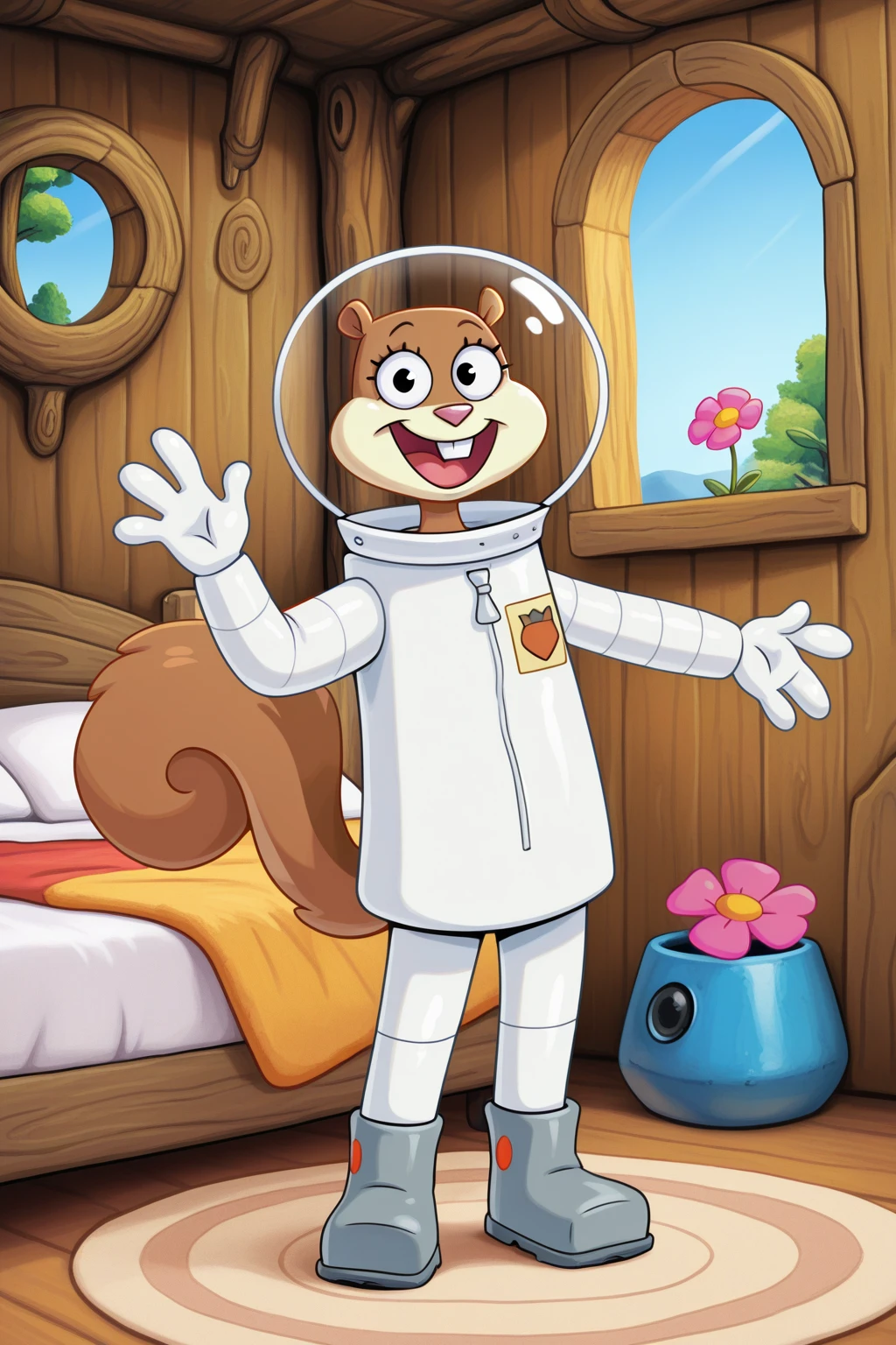 Sandy Cheeks // Illustrious Character LoRA // Spongebob Squarepants