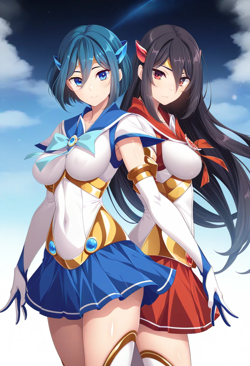 [NoobAI-XL]Sailor Element / セーラーエレメント Multi Characters + Outfit se-NoobAI-XL-v1.1