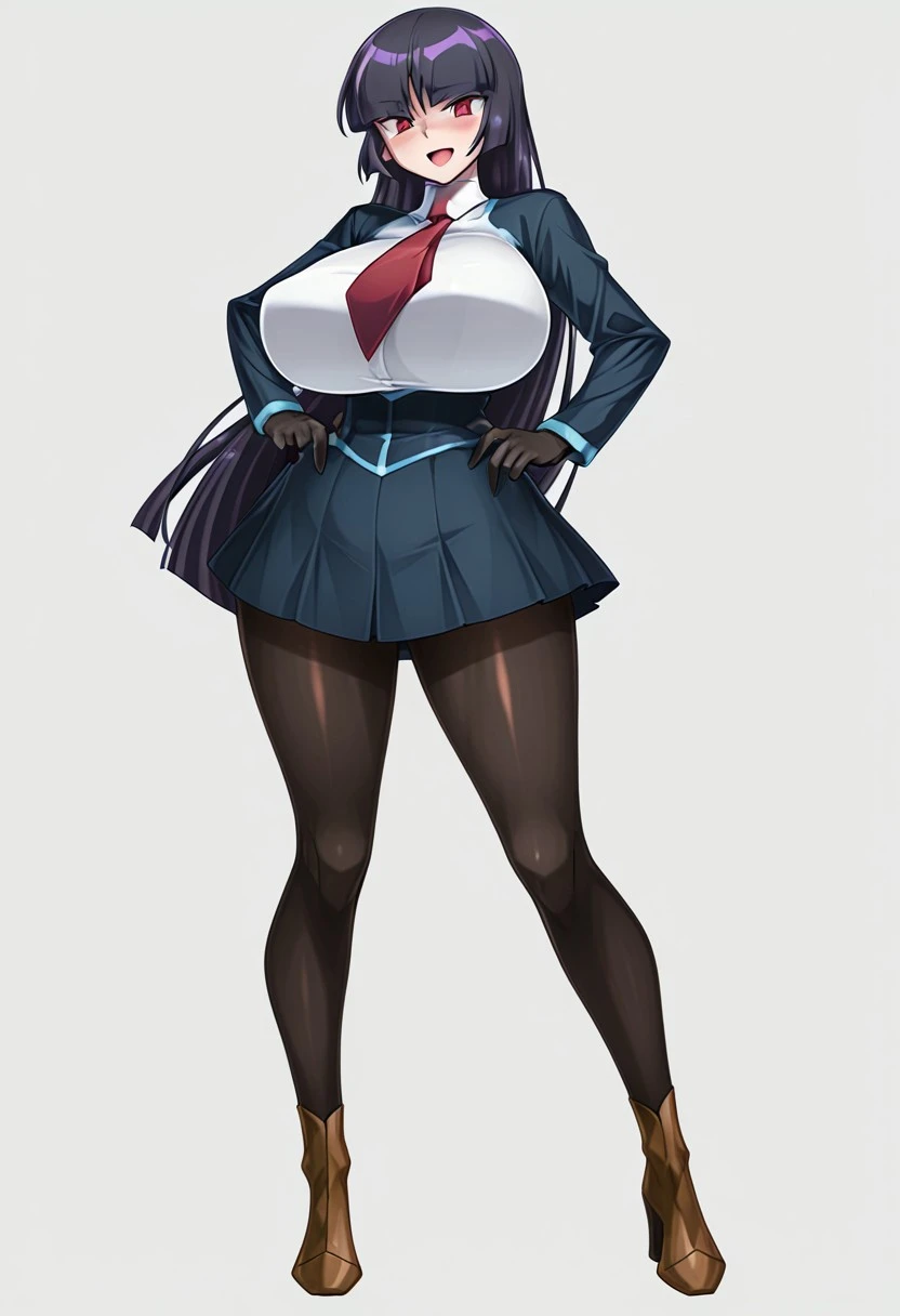Midoribashi Academy Uniform Koukawa Asuka Costume - Taimanin Asagi 3  [ Illustrious / Pony ] lllustrious