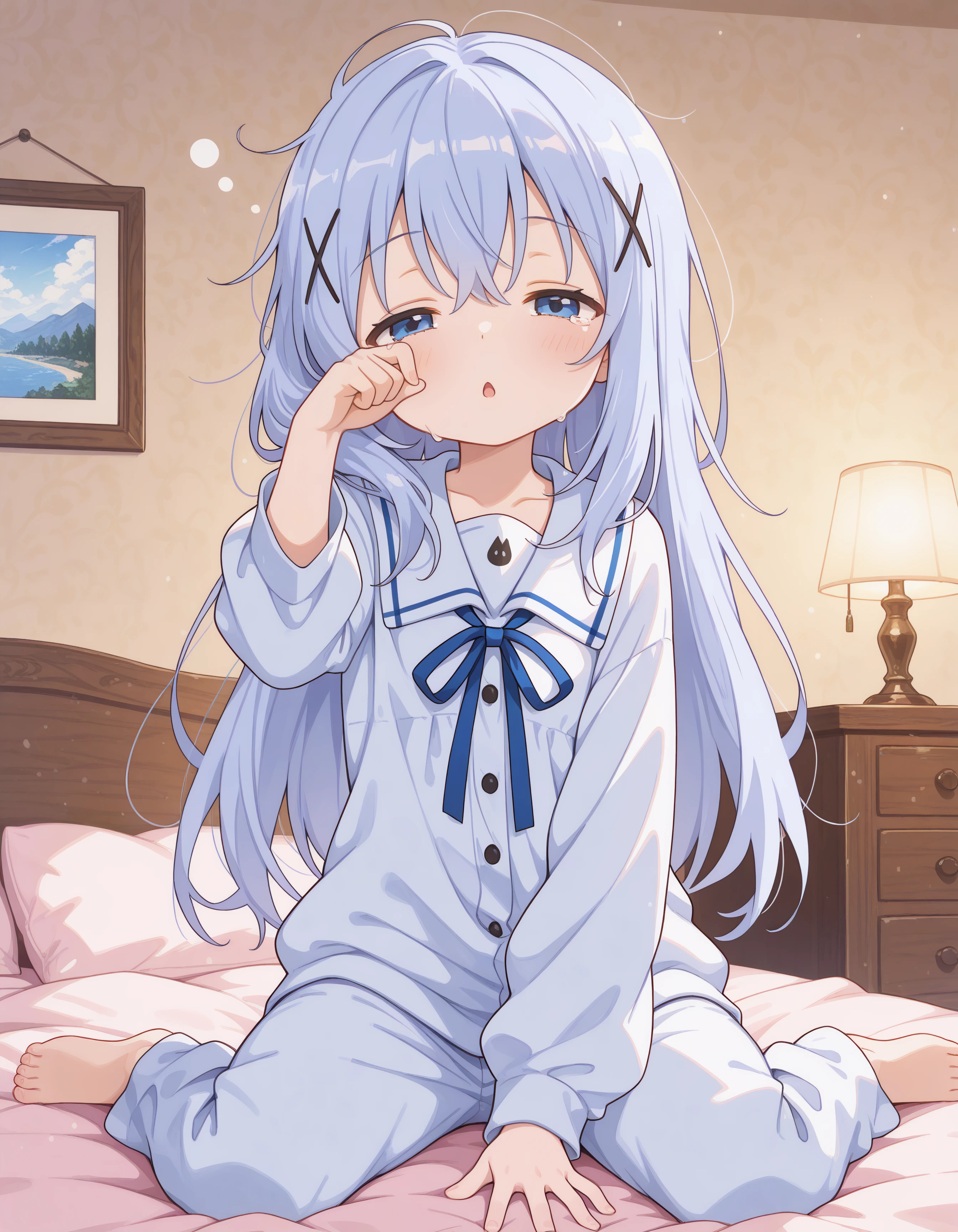 pantyhose,loli,medium breasts,cute,wariza,sailor shirt,skirt