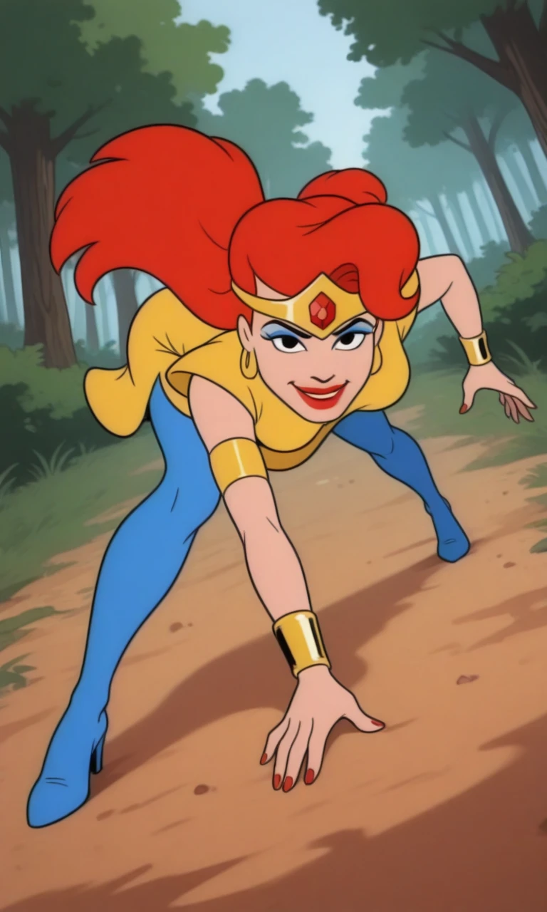 Katella the space huntress (Adventures of Sonic the hedgehog) Illustrious
