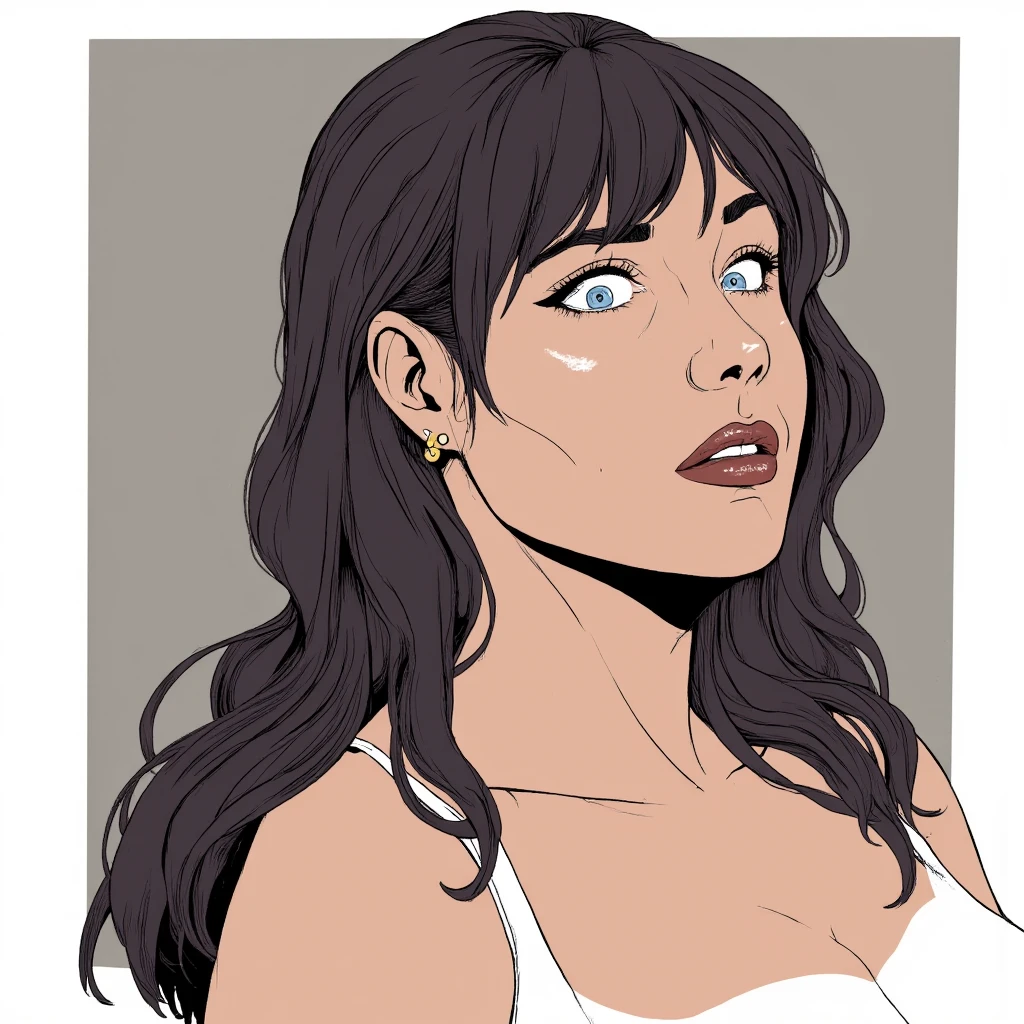 UHD, 4k, ultra detailed, cinematic, a photograph of <lora:Xena Warrior Princess 1995 v1:0.9>
Xena Warrior Princess a drawing of a woman with different facial expressions, perfect image, perfect body, perfect anatomy, sharp image, detailed image, high quality image, Xena Warrior Princess style, long hair, looking at viewer, open mouth, blue eyes, simple background, brown hair, black hair, white background, closed mouth, grey background, lips, multiple views, border, portrait, expressions, parted lips, epic, beautiful lighting, inpsiring