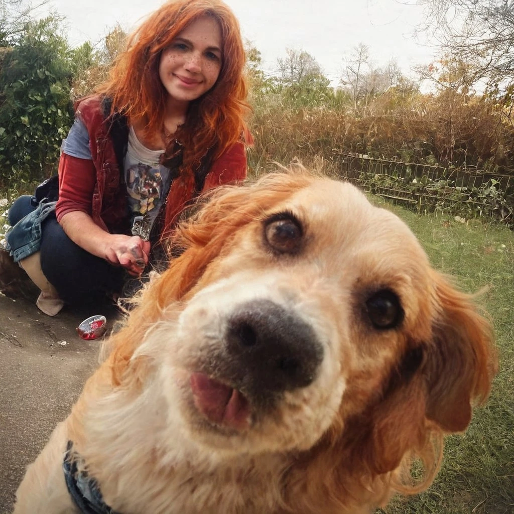 Dog Photo Bomb IL/Pony Illustrious