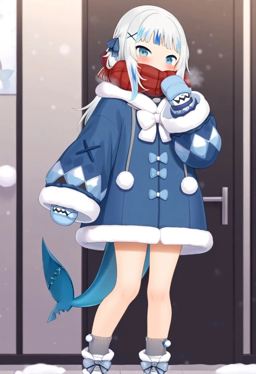 Gawr Gura Winter Outfit (Snow Shark) | Hololive Vtuber | IllustriousXL and NoobAI V1