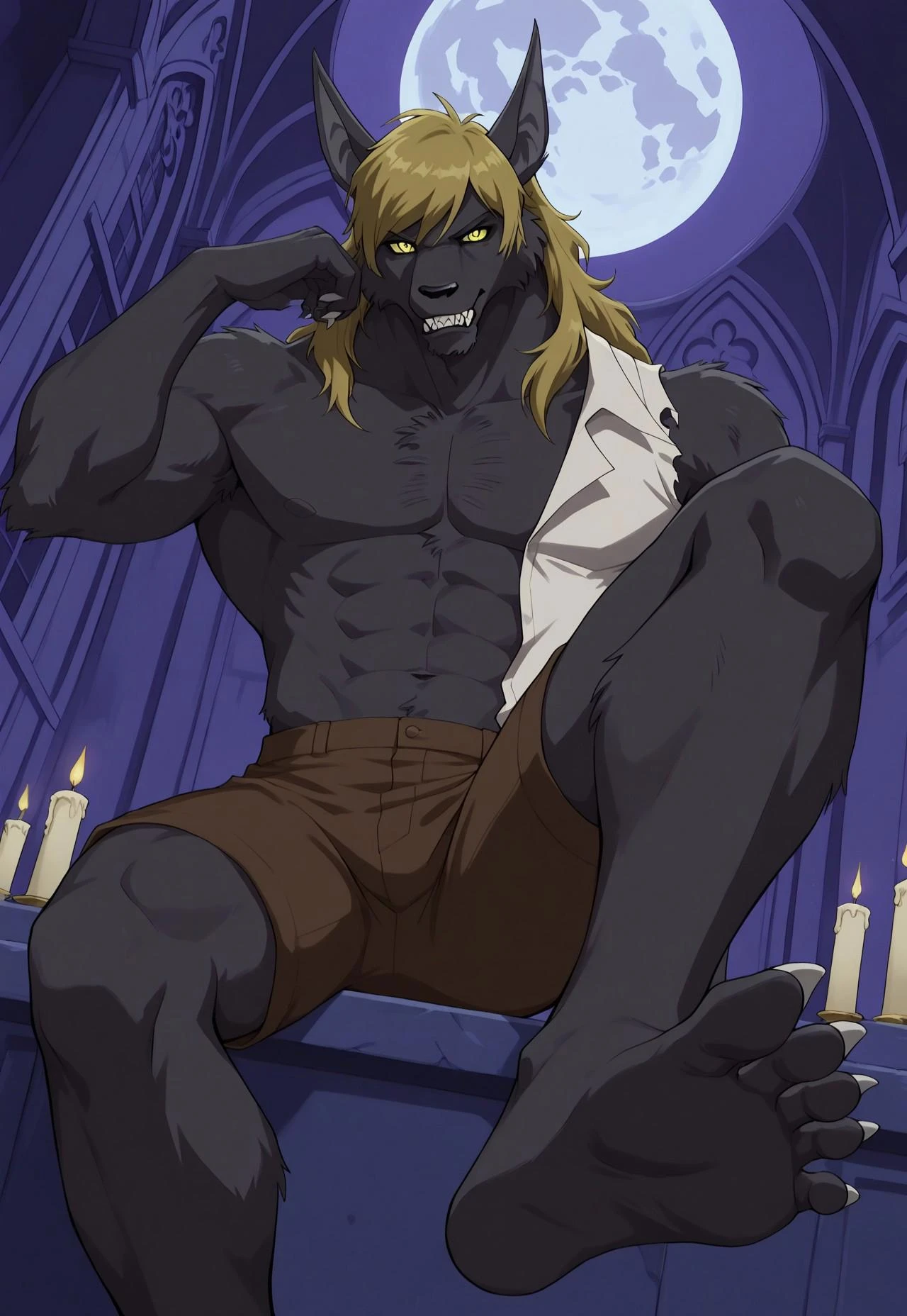Lucas Amato Werewolf Form (Cybersix) Illustrious + Pony Illustrious V1