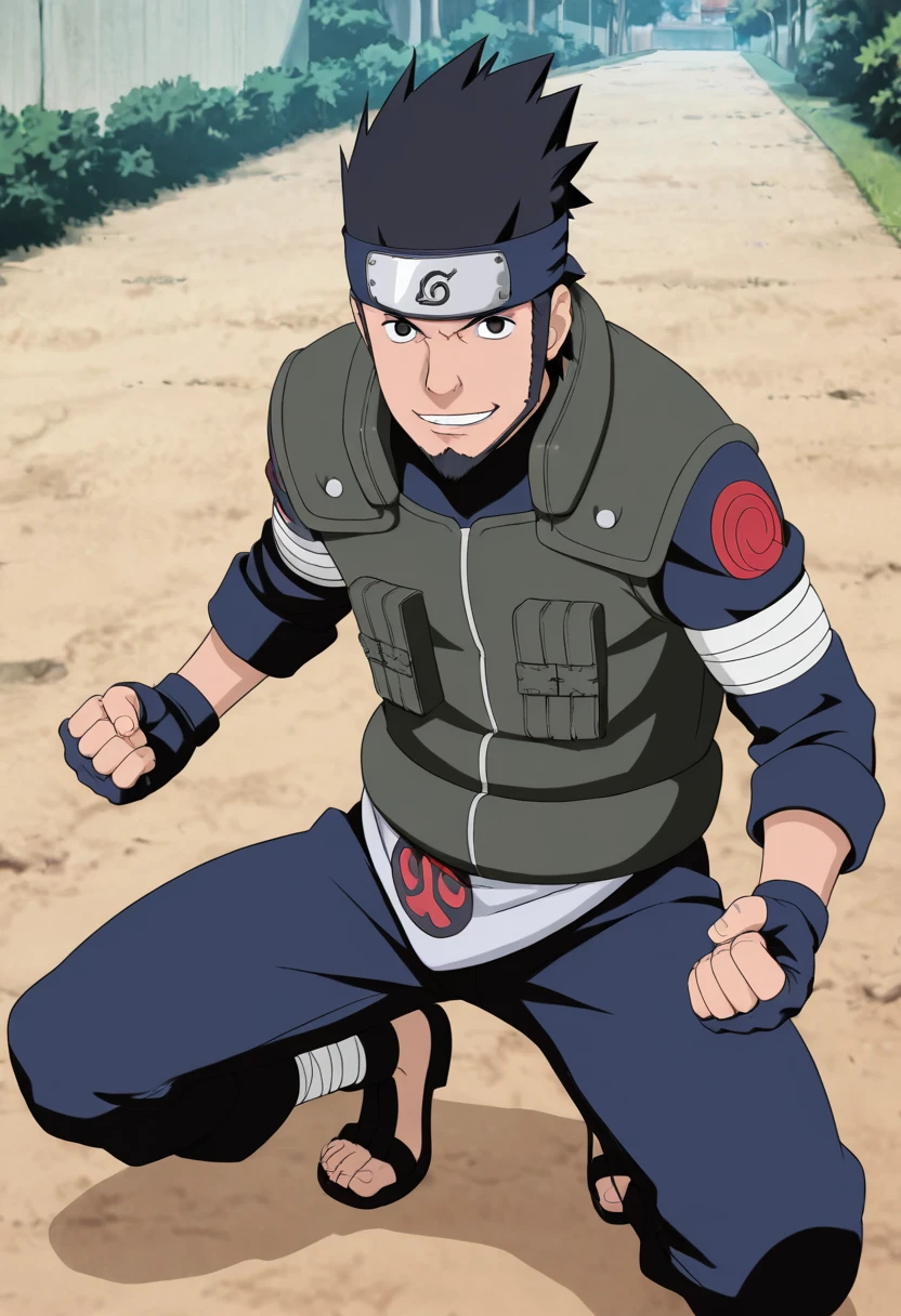 Sarutobi Asuma - Naruto V1