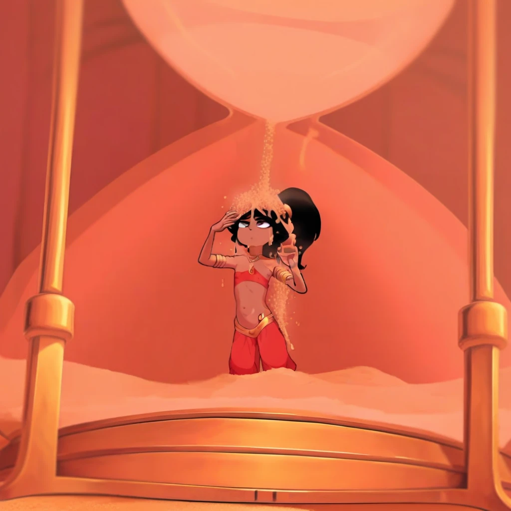 Trapped in hourglass Test V1