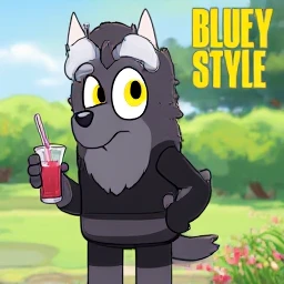 Bluey Style Flux 1.D