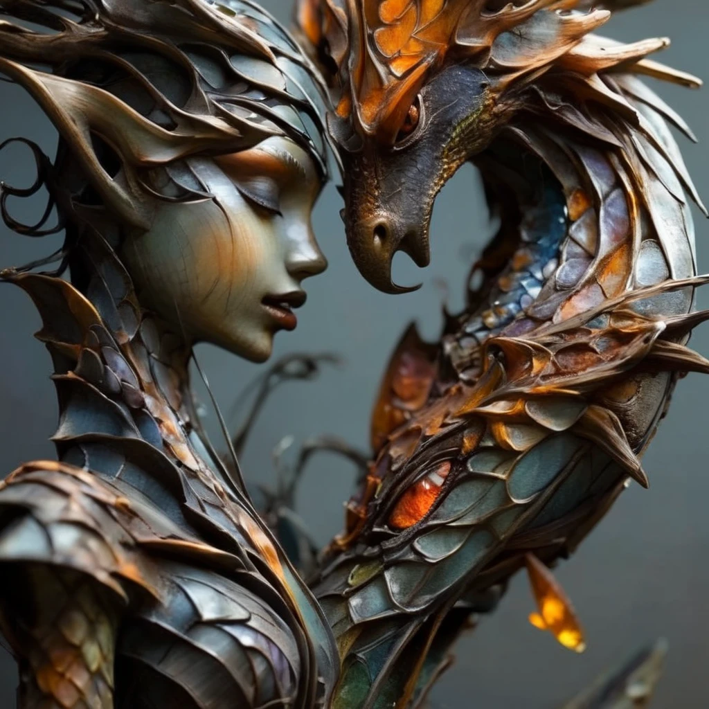 (highest quality,4K,8k,High resolution,masterpiece:1.2), Super detailed, (Realistic,photoRealistic,photo-Realistic:1.37), white creature, Otherworldly, Lovecraft, Chitinous Skin, Bioluminescence Pattern, Dark color palette, Spooky lighting.(Browsing Caution:1.4), white, pink, orange, Very long and sharp red claws, Big Claws, Her body is bioluminescent. Moisturized Skin, (Extremely detailed and intricate skin patterns:1.2), (Translucent chitinous exoskeleton:1.3), (Very small waist:1.4), (Destroyed ???????:1.5), violent, ??????