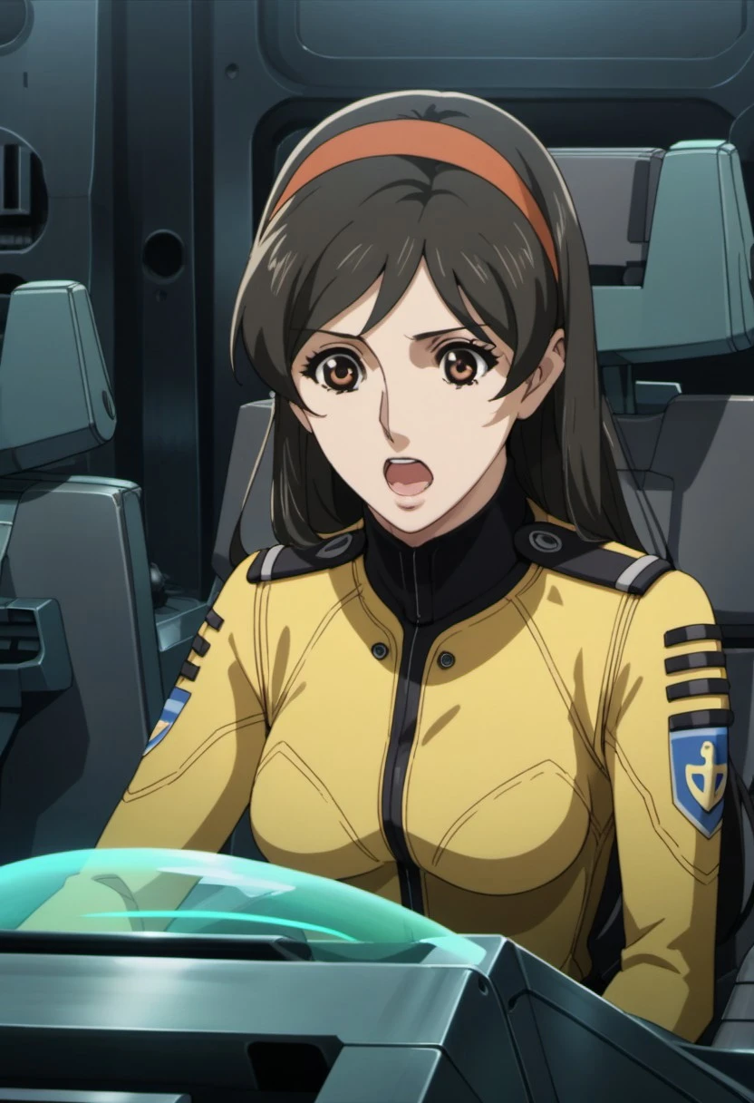 ((gothic vampire piloting in gothic spacecraft)), (((retro anime))), ((from below)), ((120 fov)), ((((gothic control panels)))), ((mature)), (((gothic))), iridescent bodysuit, ((lace accessories)), ((pilot seat)), ((((lying back)) pose)), ((elegant)), (((serious tone))), futuristic, ((cockpit top control panel)), intricate control panel details, 1990s (style), [blushing], sweat, masterpiece, ((claustrophobic)), sparkles, best quality, screens, ((pilot helmet)), ((hands on controls)), night, space, ((cockpit lights))