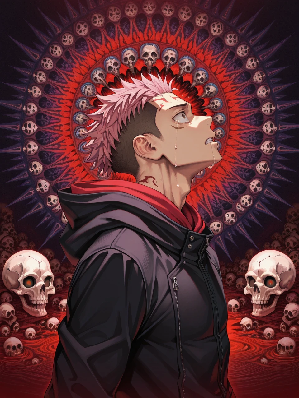 Psychedelic Background Style | Illustrious V1