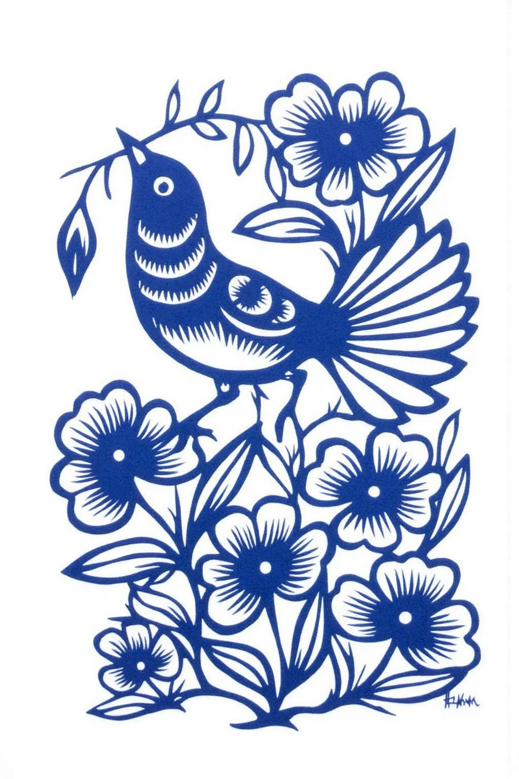 Rock Paper Scissors: Chinese Paper Cut Art Style