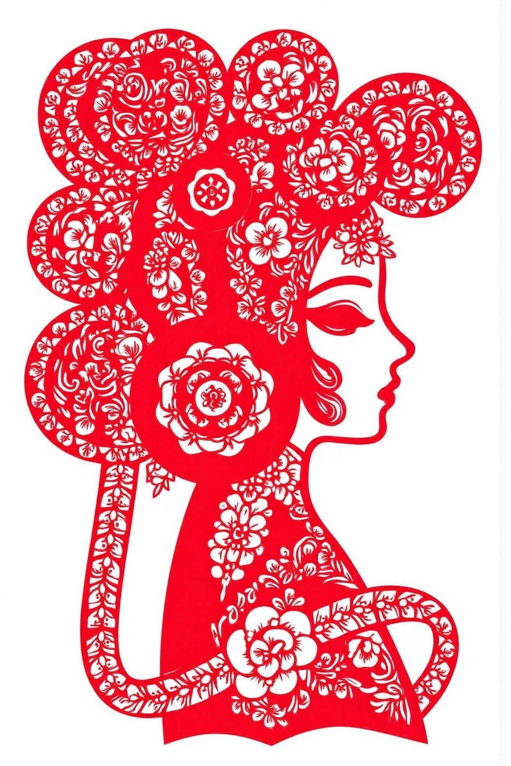 Rock Paper Scissors: Chinese Paper Cut Art Style