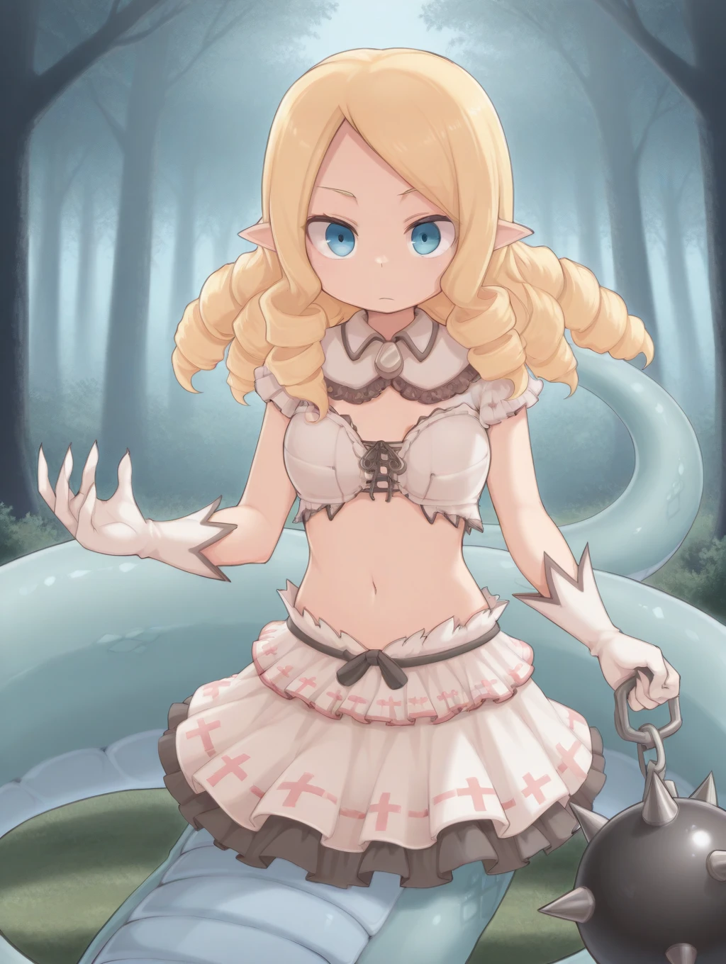 Anime. 1 girl. Elf. . Slave. Blonde. Long hair. Green eyes. Beautiful eyes. Slave collar Shackles. Dirty tunic. Torn tunic. Dirty panties. Torn panties. Urinary incontinence. I need to pee. I really desperately want to pee. She pees under herself. She pees in her panties. She peed herself. Urine drips down my thighs onto the ground. Hands on crotch. He squeezes his crotch tightly. Ultra detailed. Best quality. Detailed face. Anatomically perfect body. Standing at full height. A high resolution.