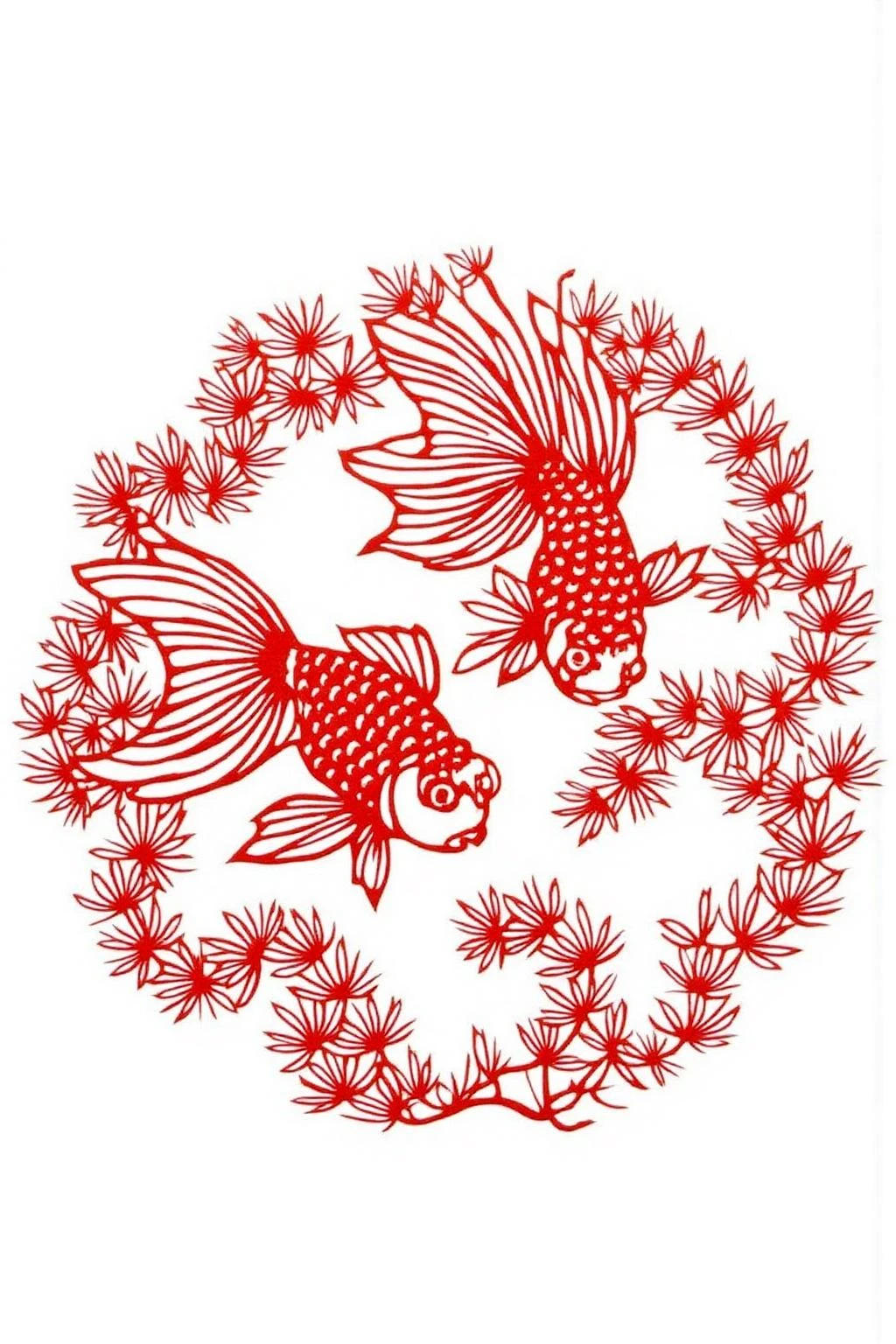 Rock Paper Scissors: Chinese Paper Cut Art Style