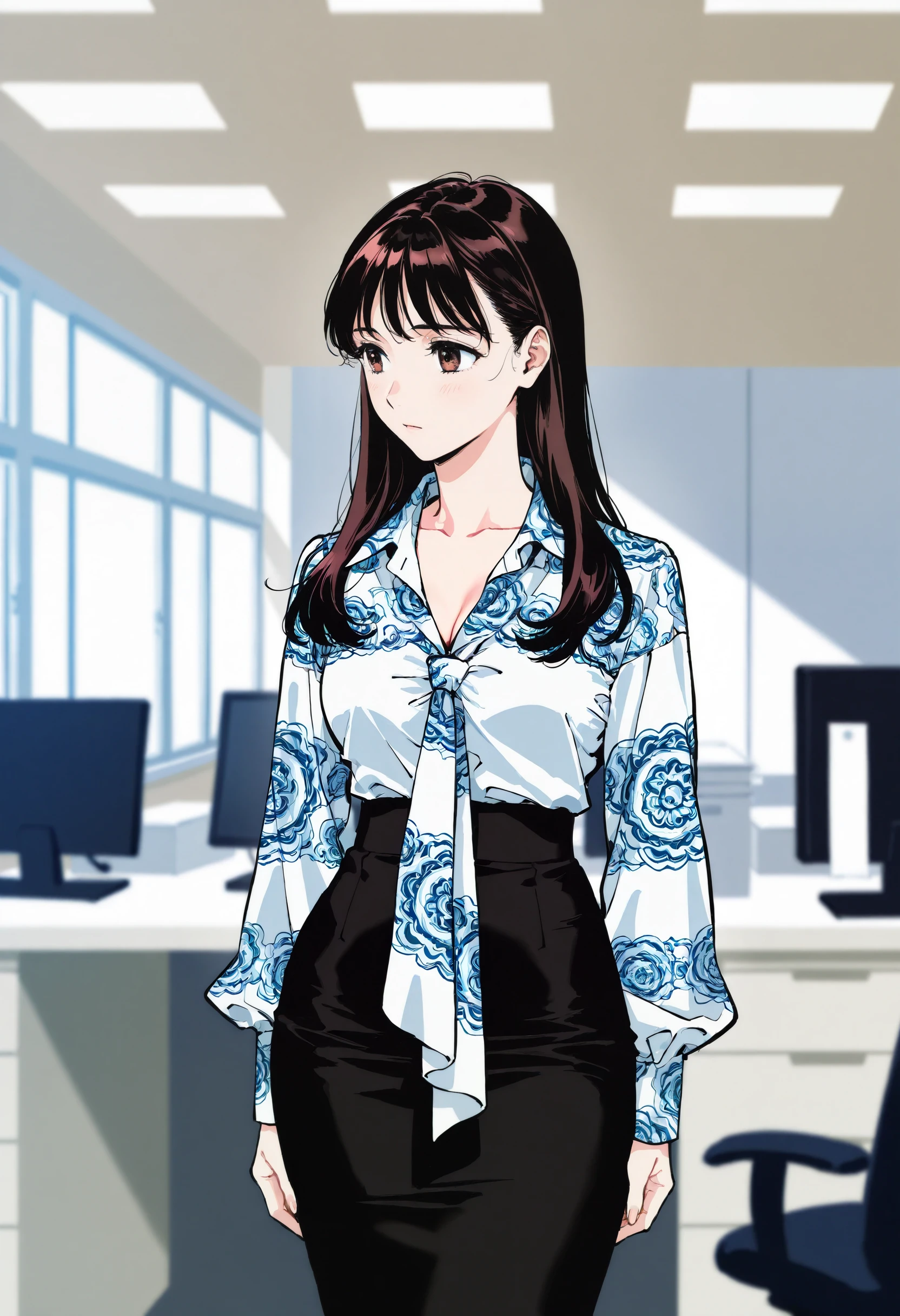 Boss Lady Blouse illust