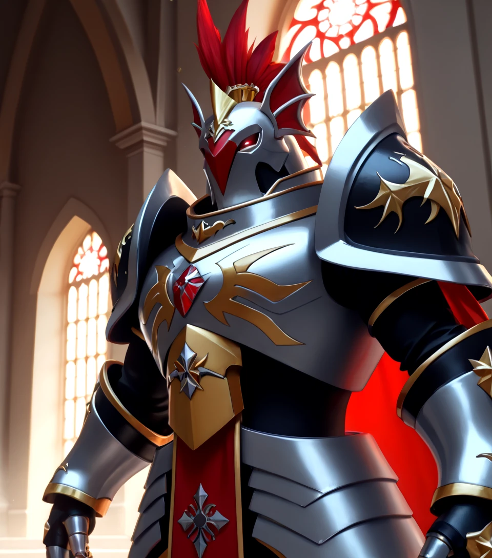 masterpiece, best quality, newest, absurdres, highres, furry, perfect anatomy, score_9, score_8_up, score_7_up,
<lora:Shadowseraphimon_(Digimon)_(Pony)_(AD):1> Shadowseraphimon, Digimon, faceless, Blackseraphimon,
dutch angle, deep metallic colors, eyeless, noface, cowboy shot, ((black armor with red and gold details, ):1.5), interior, cathedral,
EZRealPONYXL, zPDXL, zPDXLxxx, Smooth Quality,