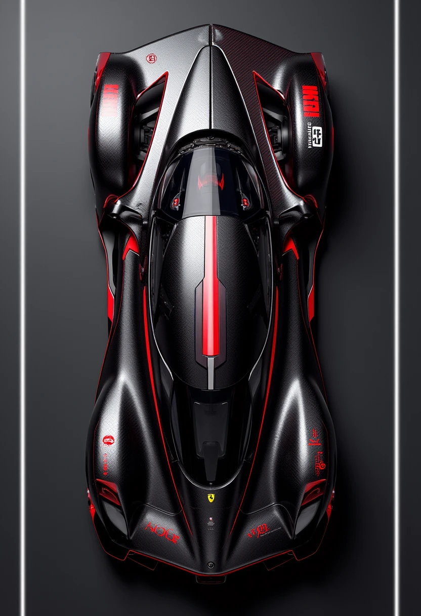 yfg-hpr The future,cyber world,ferrari.