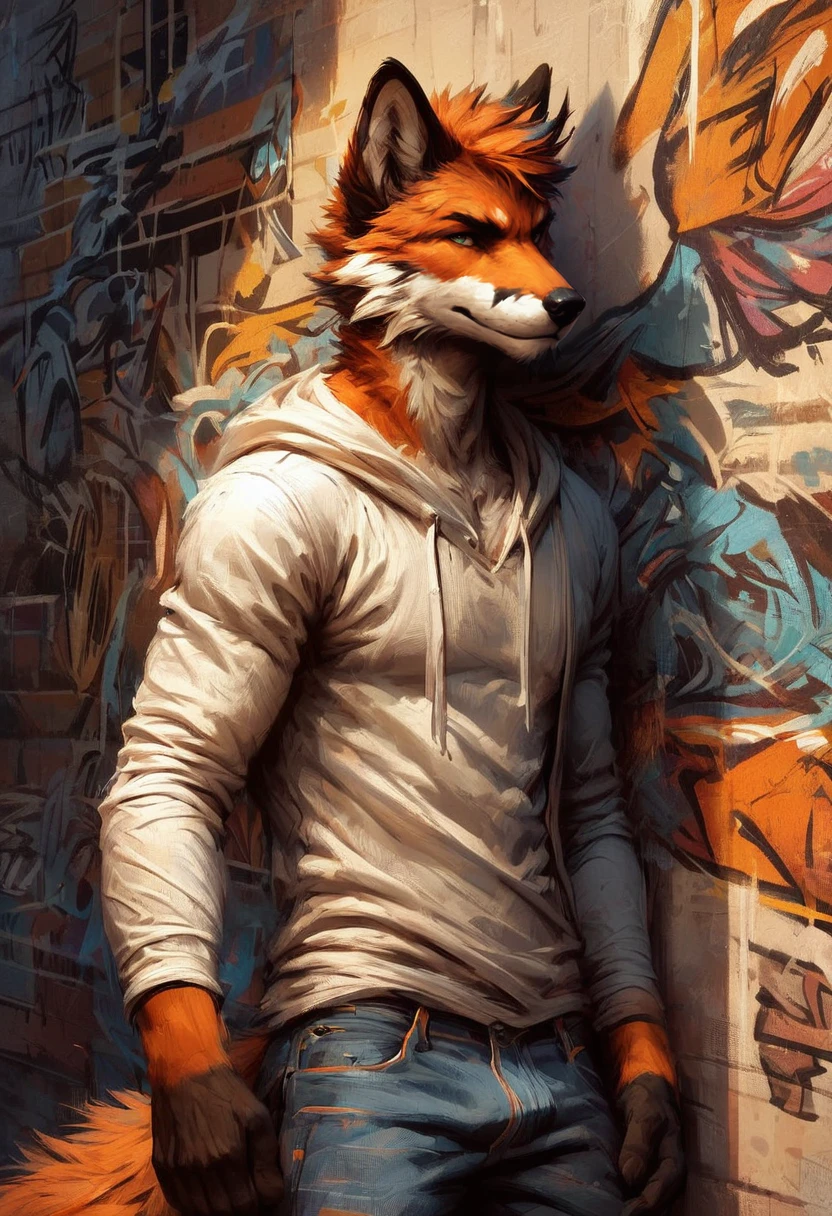 Rough Graffiti Texture [IL / Pony] IL v1.0