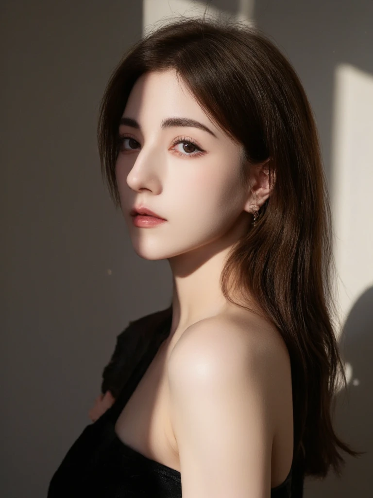 There are wonderful studio lights and various reflections,
chinese girl her face is very delicate,blushing and female orgasm,the sidelight outlines her sexy body curves,skin naturally showing the texture of blood vessels and detailed pale skin,
<lora:naran_f1_epoch_16:1>,
<lora:Synesthesia:0.5>,<lora:flux_realism_lora:0.6>,