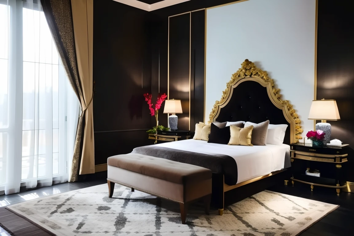 <lora:JJsRococoStyle:1> , ( rococo),((best quality)),((masterpiece)),((realistic)), , photorealistic, ceiling light, chair , ,dslr, RAW photo ,authentic,,wall ,rug , lamp, flower, vase ,curtain , painting \(object\), statue, still life, table, vase, window ,couch,, photography, capturing moments, storytelling, creative composition
