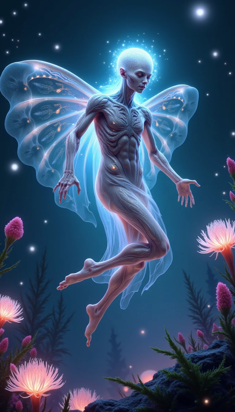Jellyfish Hybrid - Creature Concept - FLUX