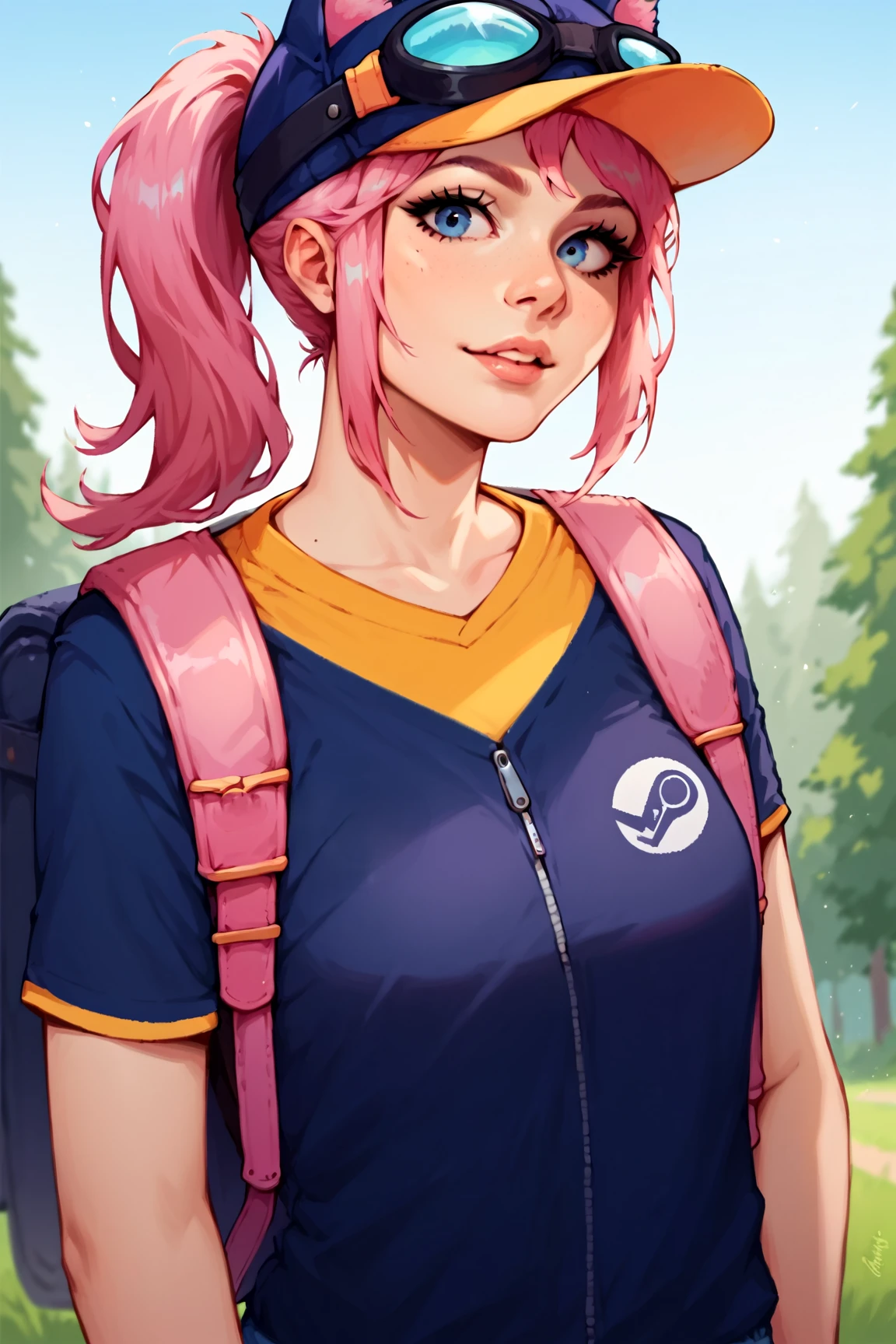 Steam delivery girl Pony