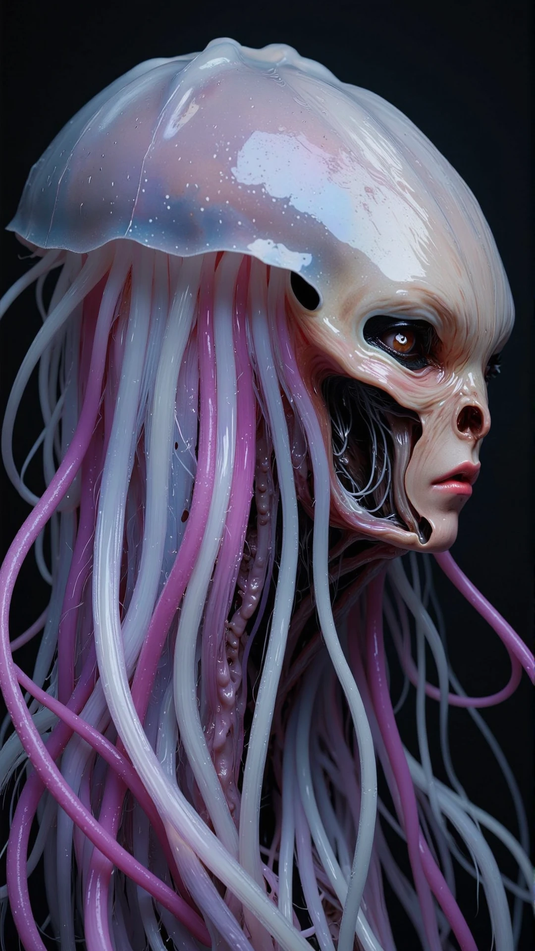 Jellyfish Hybrid - Creature Concept - FLUX