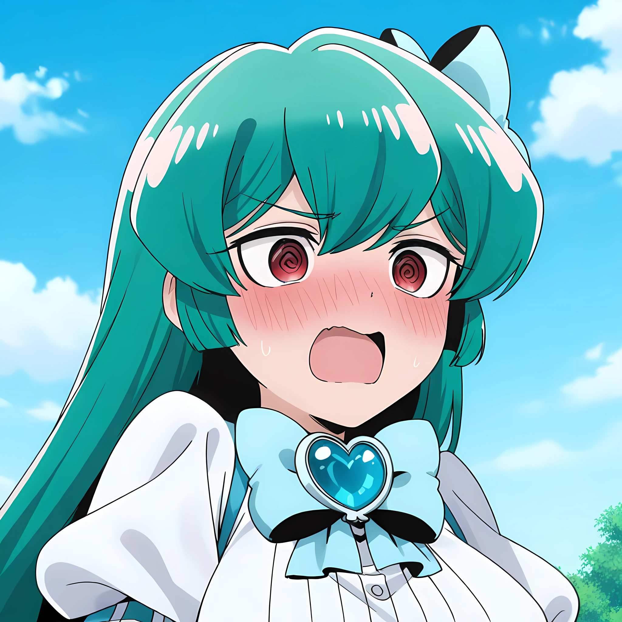 Score 9, Score 8 up, Score 7 up, The rating is questionable,
Detailed Background, Shiny skin,
Cure Marine, 
Half-closed eyes, Painful expression,Tied up,