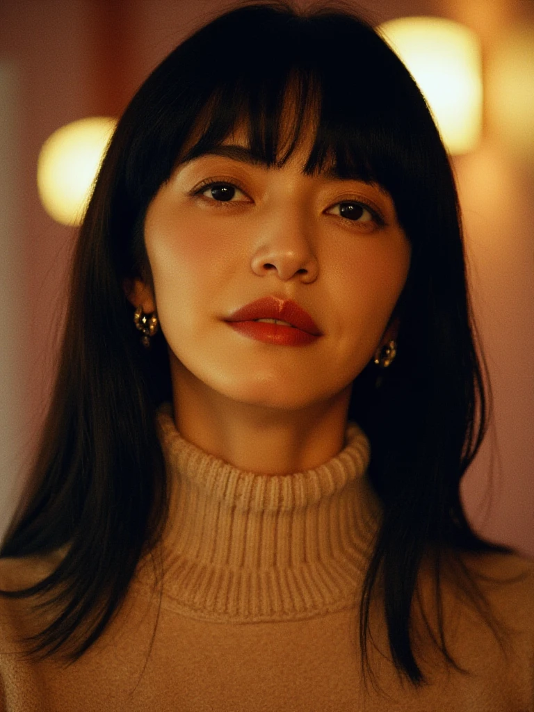 There are wonderful studio lights and various reflections,
chinese girl her face is very delicate,blushing and female orgasm,skin naturally showing the texture of blood vessels and detailed pale skin,
<lora:flux_realism_lora:0.8>,<lora:yaochen_f1_epoch_9:1>,
safe_pos,belomo_kodak_gold (realistic realism, most extraordinary photographic portrait ever, ( kodak (portra, gold) film, film grain, real color, romanticized vignette, mesmerizing beauty, fantastic, realistic skin details, subtle glow, sense of depth, playfully illuminated and out of focus backdrop, light is suppressed by the haze, (iridescent) ambient light lives in the shadows, by wildly artistic photographer<(casey baugh:1.3), (filippo sano), (tony kelly:0.3), best, award-winning> of the most beautiful 20 year old girl<(prim like mademoiselle and (lit like a brandon woelfel model) and sexy like a busty johnny crosslin model), wearing thin cashmere sweater> ever, her face is gloriously pretty, her elegant long hair in the most flamboyant and expressive hairstyle<bangs>, shiny eyes<draw your attention towards large breasts>, detailed skin<goosebumps, realistic>, stunning, sexual presence<minimalism, college hedonism, dimensional body against motion blur, livraria lello bookstore fantasy>, breathtaking candid portrait, complementary, (beautiful composition)), the range of hues and shades and their placement are the basis of intrigue and create balance,