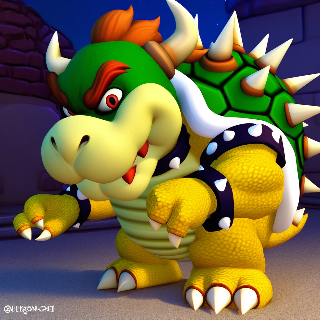Bowser | 3 somewhat... exotic bowser designs? V0.1