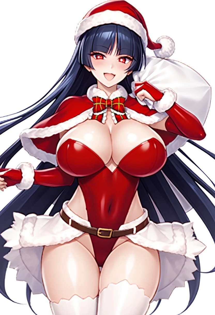Santa Costume Akiyama Rinko Model - Taimanin RPG [ Illustrious / Pony ] Pony