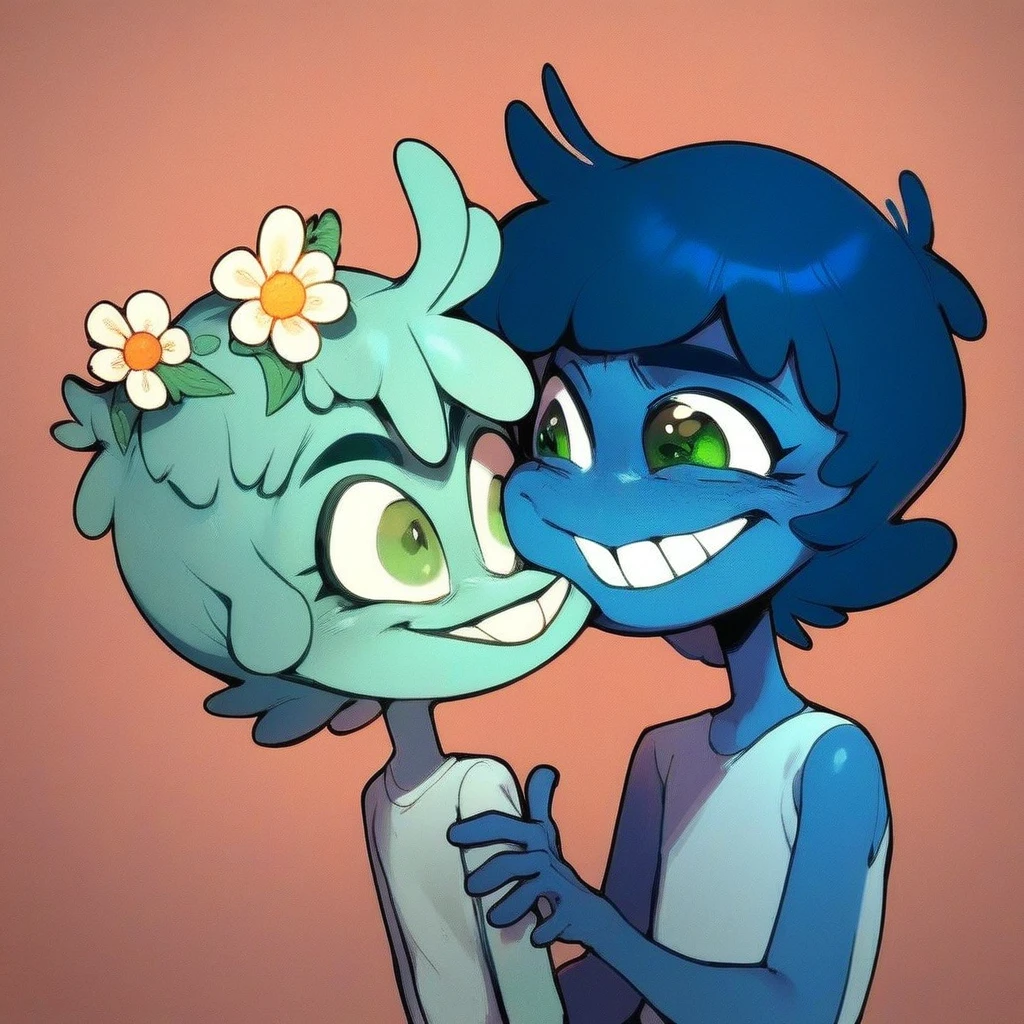 Coco Pommel and Spike, one boy and one girl, one boy and one girl only. Coco Pommel, evil smug grin, blushing, hearts surrounding her, naked, big udder, big breasts, sexy body, Really big Feet, facesitting. Spike, purple skin, green hair, naked, sexy body, letting Coco Pommel facesit on him. Spike and Coco Pommel Equestria girls, in the living room, Coco Pommel and Spike, cuerpo completo, High resolusion. 