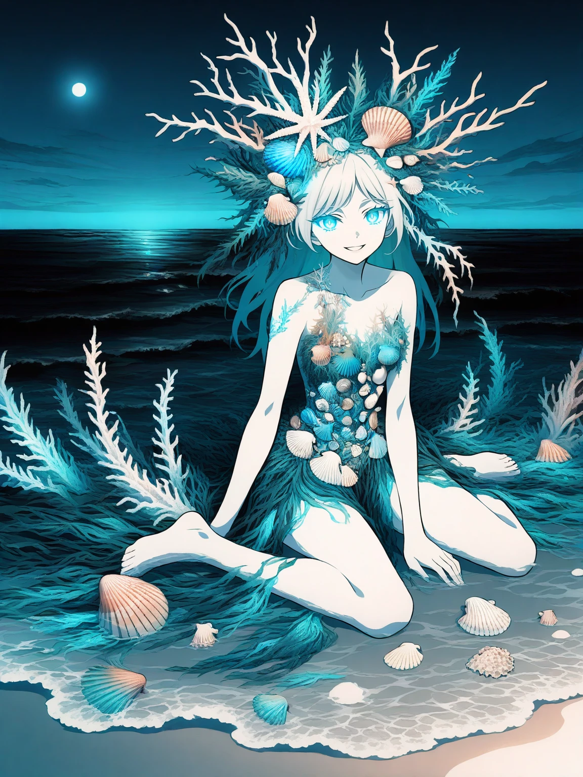 Seaweed Dress (Illustrious) - by EDG v1.0