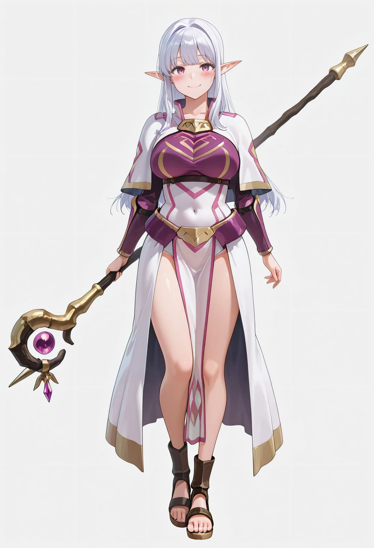 ultra-detailed, Explicit, Beautiful body, Beautiful Nose, Beautiful character design, perfect eyes, perfect face, ultra highres, 4K, beautiful legs, perfect legs, Nice hands, Perfect hand, Masterpiece, Best Quality, Highly detailed, illustration, absurdres, perfect anatomy, street fighter, doll suit, shadaloo doll, dollsuit, expressionless, blank eyes, looking at viewer, red gloves, emotionless, black latex, corrution, mind control, female combatant, full body, hypnotized, unhappy trance, full body suit, ribbed bodysuit, both arms at side, obey, perfect female body, extremely glossy latex, hypnosis, hypnoLora, empty eyes, Mind control device, poses, submissive_pose, Slave, stand up straight, standing, standing at attention, hat, necktie, belt, latex, ribbed bodysuit, thighhighs, garter belt, Fighting Stance, extending the right arm from the shoulder into the air with a straightened hand, military, thigh boots, 1girl, hair ornaments, purple hair, very long hair, blue eyes, cure earth, Healing Good Precure