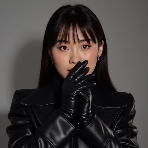 136K, Two 52 year old Miho_Nakayama from 1992 wearing long black leather gloves cums a lot, cums on face, wearing long black leather gloves, Miho_Nakayama smiles and teases her, has a futanari and squirts a lot of cum on face:10.5, Two Miho_Nakayama from 1992 wearing surreal black leather long trench coat and 4K, wearing surreal black leather long gloves cums a lot, wearing surreal black leather long gloves cums a lot on face, superb portrait photography:10.5.