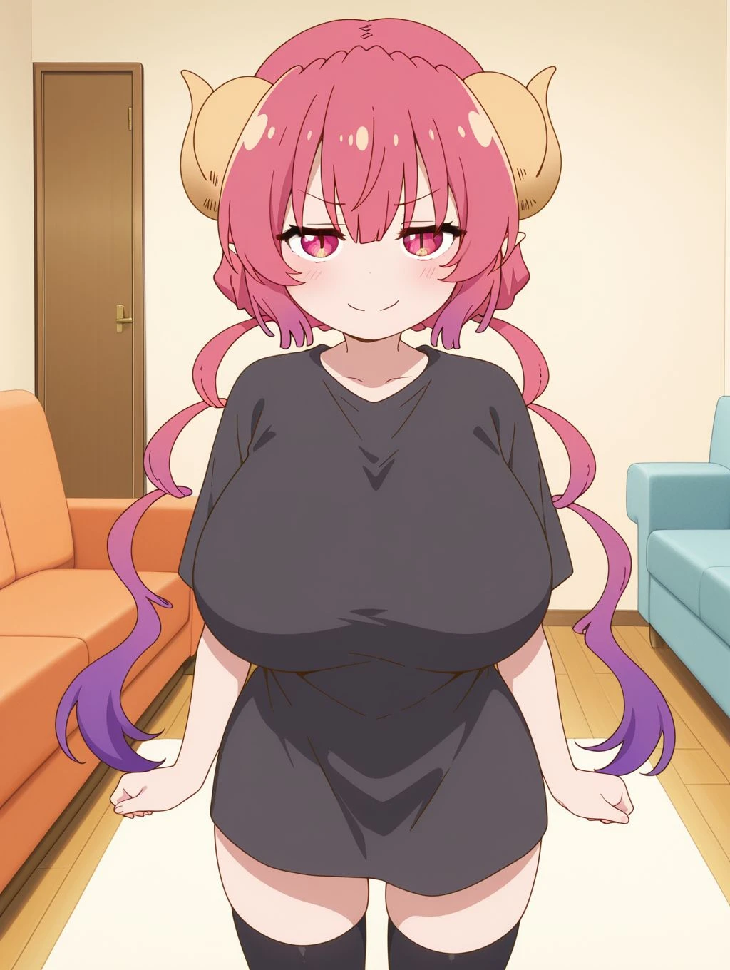 Iruru (イルル) - Kobayashi-san chi no Maid Dragon (小林さんちのメイドラゴン) Illustrious