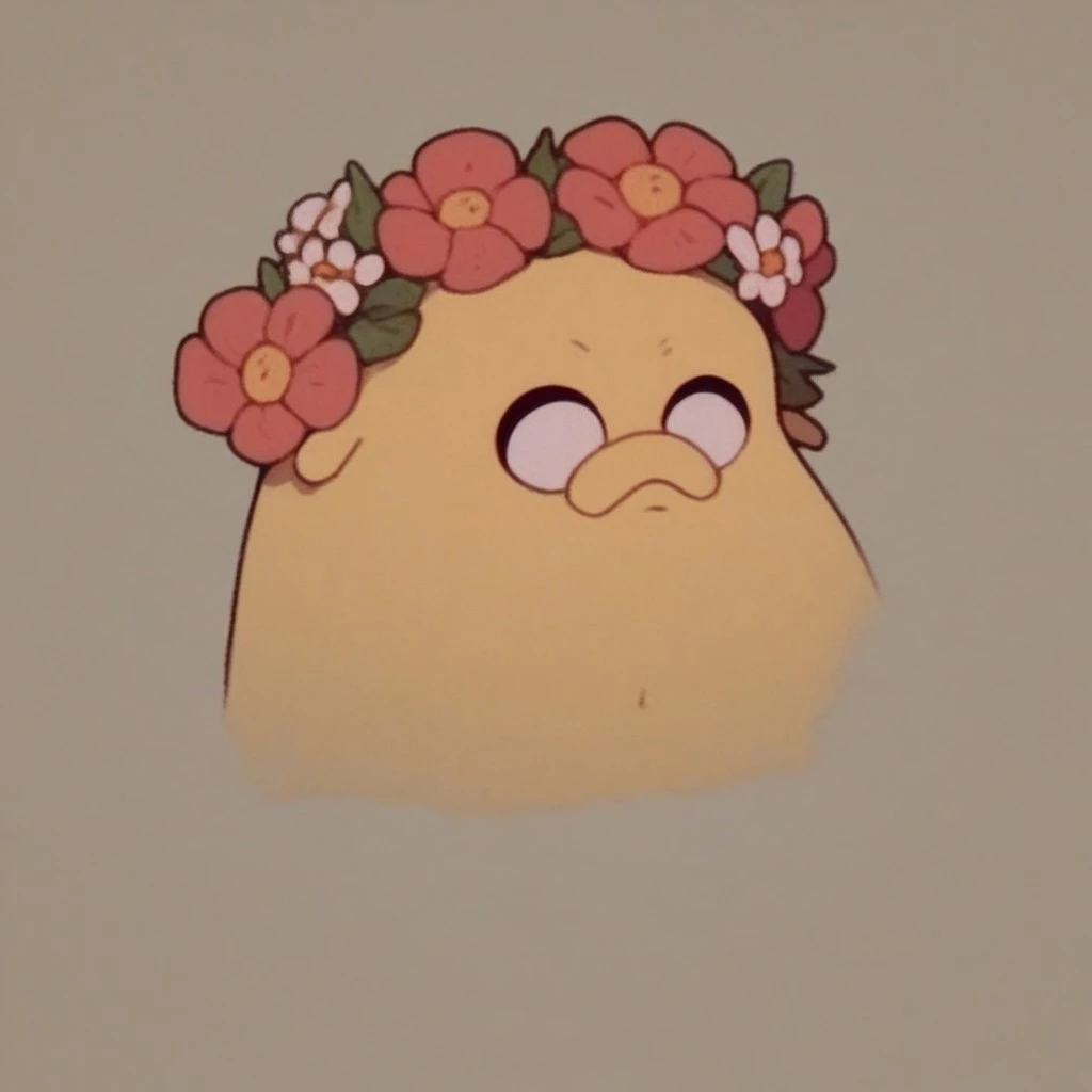 score_9, score_8_up, score_7_up, score_6_up, source_furry, beth, flower crown