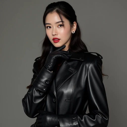 64K: amateur masterpiece, best quality,hi-res, ultra-realistic luxury classic black leather double trench coat; 2.0: photo of Korean actress wearing luxury classic black leather long gloves: 2.0, Korean female fashion model actress in 1995 ,Korean fashion model actresses in black leather in 1990s artistic representation wearing long gloves and double trench Long Coat: 3.0, Korean female fashion model actress in black leather gloves: 3.0, amateur Korean female fashion model actress in black leather gloves:3.0, 64K ultra realistic black leather gloves 64K ultra realistic black leather gloves 64K ultra realistic black leather gloves:3.0, her ultra realistic black Leather gloves and trench long coat Full body: 3.0, Korean fema joy, bright smile. 64K, ultra-real black leather double trench long coat, large amount of sperm on her face. Ultra-realistic black leather long opera gloves: 3.0, extra sperm on 64K ultra-real black leather gloves. 64K, Amateur Korean female model actress has futanari on her Ultra-realistic black leather long opera gloves hands: 3.0.