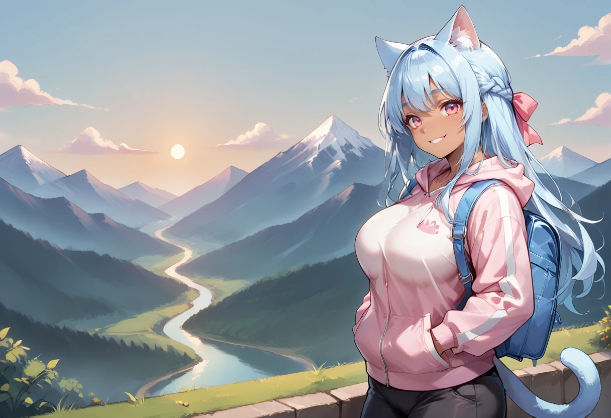 Cat Girl Shizuka (OC) for Illustrious and Pony V1 (2.5D Style)