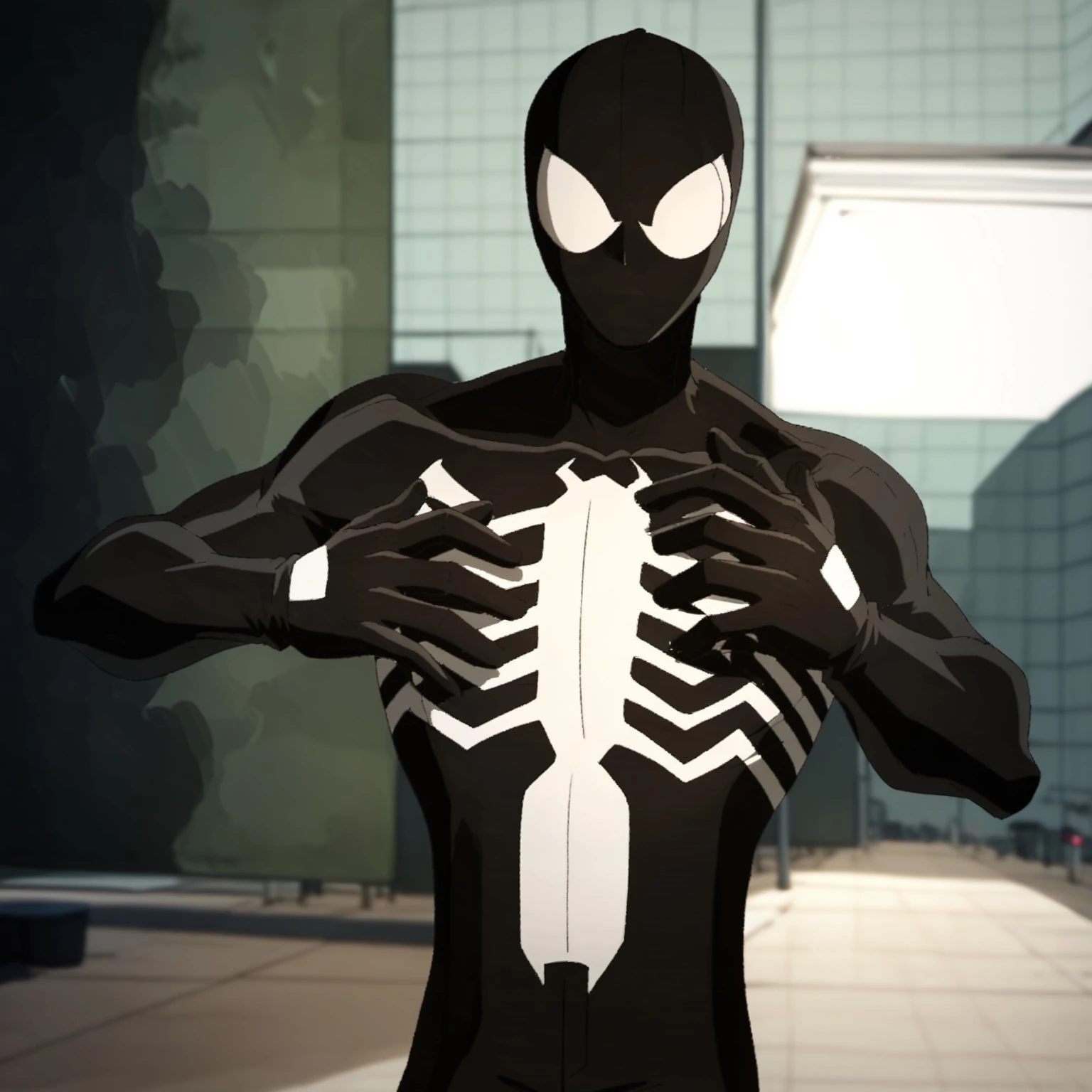 Ultimate Spider-man - Black Suit V1