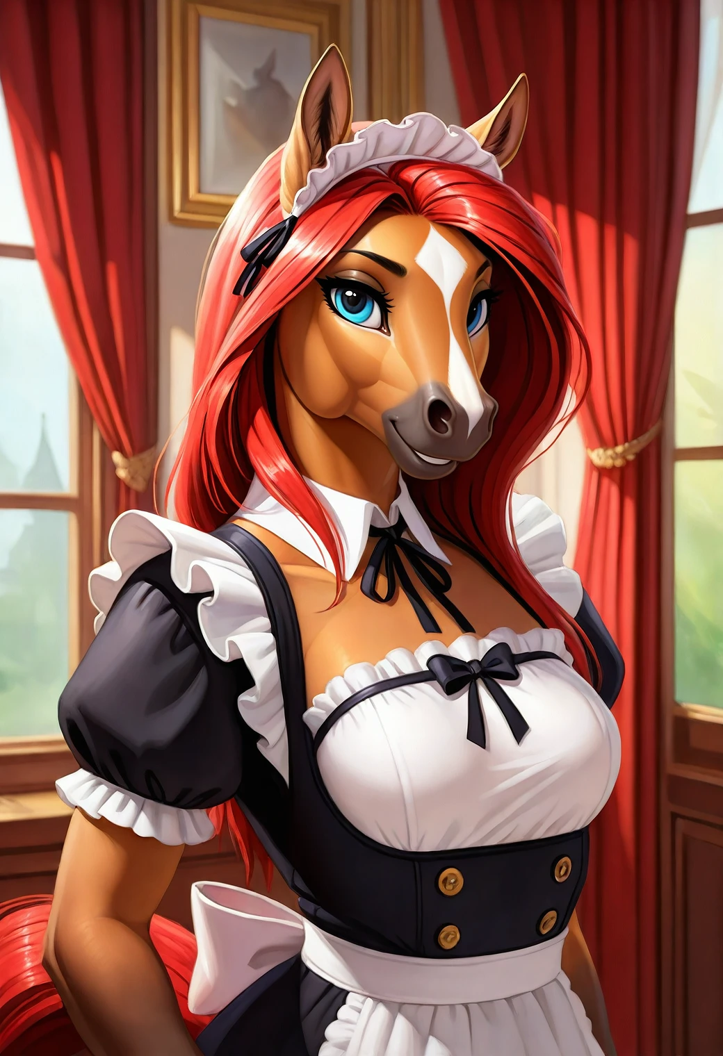 Anthro Horse - Illustrious/Pony Illustrious - v1.0
